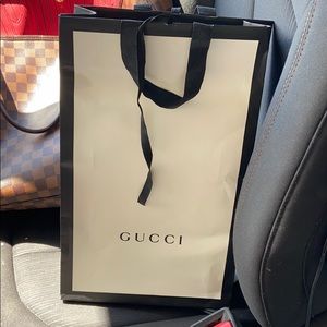 Authentic gucci shopping bag